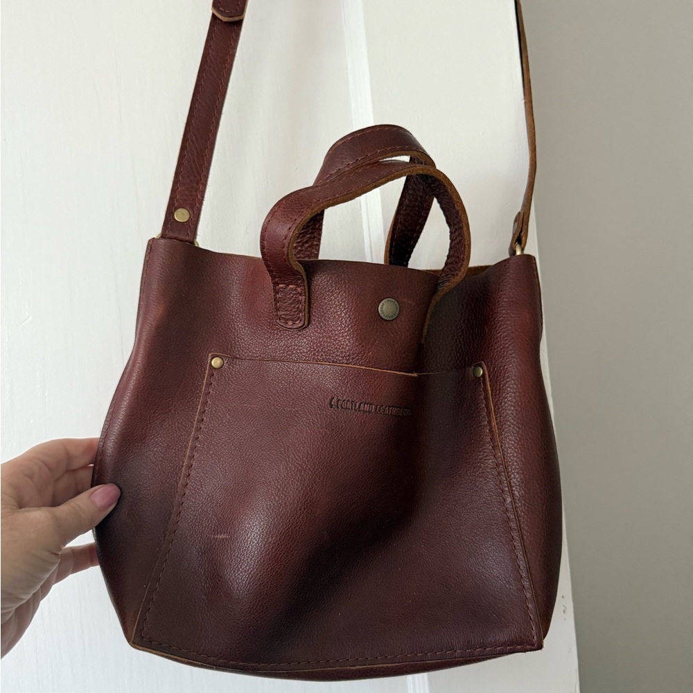 Portland Leather Goods Mini Crossbody Bag